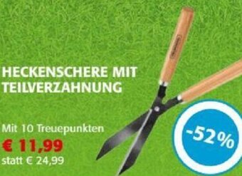 Nah&Frisch Heckenschere Mit Teilverzahnung Angebot