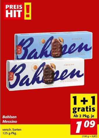 Nah&Frisch Bahlsen Messino 125g Angebot