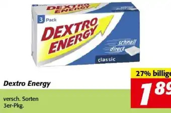 Nah&Frisch Dextro Energy 3er Angebot