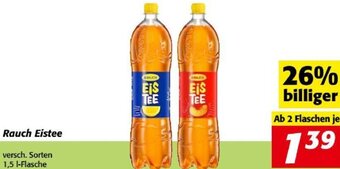 Nah&Frisch Rauch Eistee 1,5l Angebot