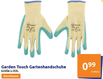 Action Garden Touch Gartenhandschuhe Angebot