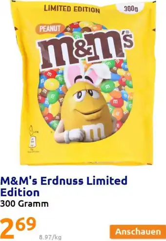Action M&M's Erdnuss Limited Edition 300g Angebot