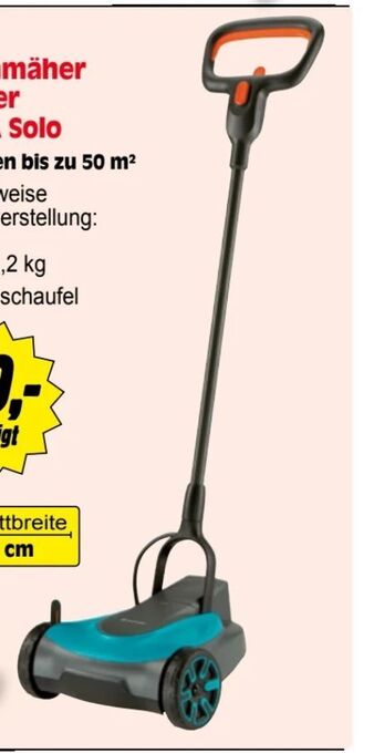 Zgonc Akku-Rasenmäher HandyMower 22/18V P4A Solo Angebot
