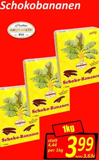 Wurstico Schokobananen Angebot