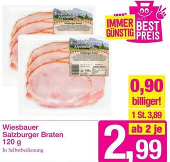Sutterlüty Wiesbauer Salzburger Braten 120g Angebot
