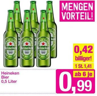 Sutterlüty Heineken Bier 0,5 Liter Angebot