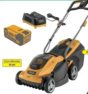 Zgonc Akku-Rasenmäher SLM 3448 AE Set Angebot