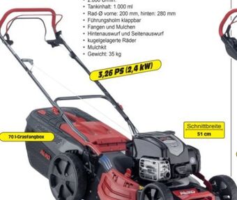 Zgonc Benzin-Rasenmäher Premium 520 SP-B Angebot