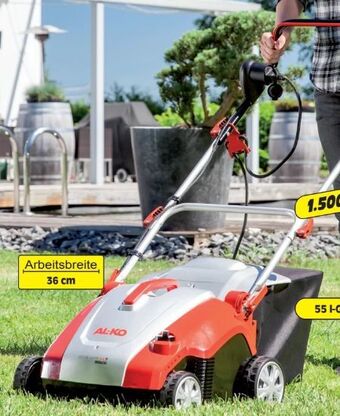 Zgonc E-Vertikutierer-Lüfter Combi Care 36 E Comfort Angebot