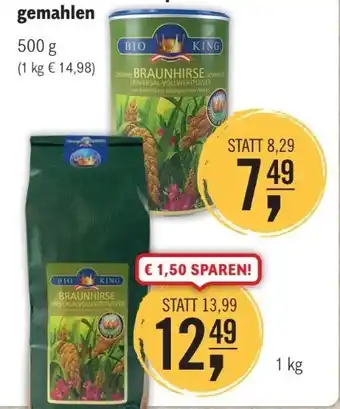 Martin Reformstark Bio Braunhirse Angebot