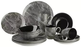 Mömax Kombiservice Marble Angebot