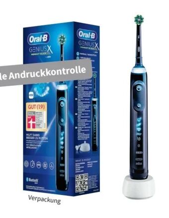 Media Markt Elektrische Zahnbürste ORAL-B Genius X Midnight Black Angebot