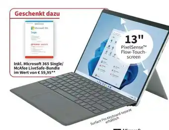 Media Markt Notebook Surface Pro 8 Angebot