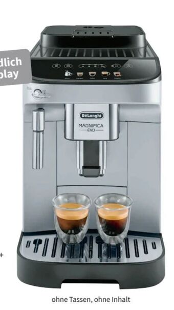 Media Markt Kaffeevollautomat Magnifica Evo ECAM290.31.SB Angebot