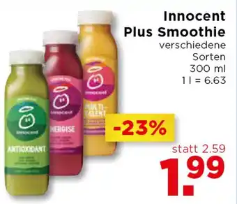 Unimarkt Innocent Plus Smoothie 300ml Angebot