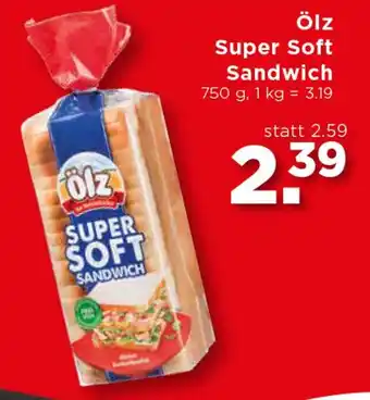 Unimarkt Ölz Super Soft Sandwich 750g Angebot