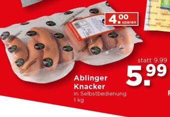 Unimarkt Ablinger Knacker 1kg Angebot