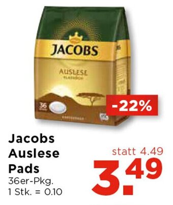 Unimarkt Jacobs Auslese Pads Angebot