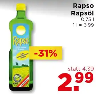 Unimarkt Rapso Rapsöl 1L Angebot