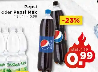 Unimarkt Pepsi Max 1,5L Angebot
