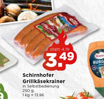 Unimarkt Schirnhofer Grillkäsekrainer 250g Angebot