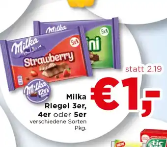 Unimarkt Milka Reigel 3er Angebot