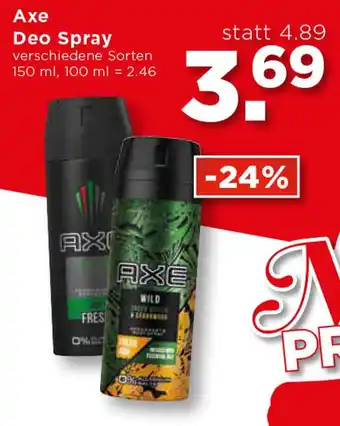 Unimarkt Axe Deo Spray 150ml Angebot