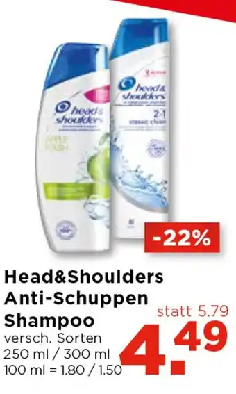 Unimarkt Head & Shoulders 250ml Angebot