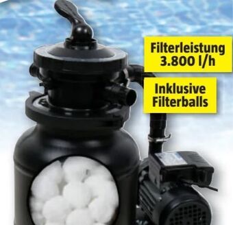 Bauhaus Filteranlage Speed Clean Active Balls Angebot