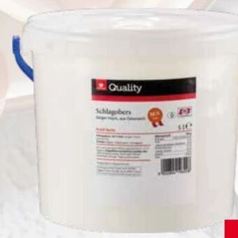 Transgourmet Schlagobers Angebot