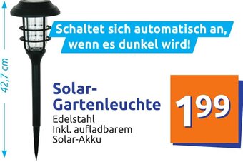 Action Solar-Gartenleuchte Angebot