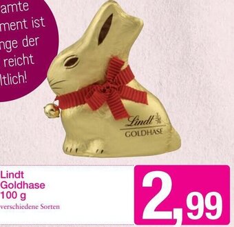 Sutterlüty Lindt Goldhase 100g Angebot