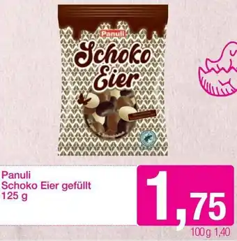 Sutterlüty Panuli Schoko Eier Gefüllt 125g Angebot