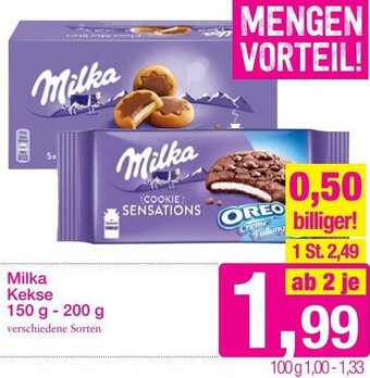 Sutterlüty Milka Kekse 150g-200g Angebot
