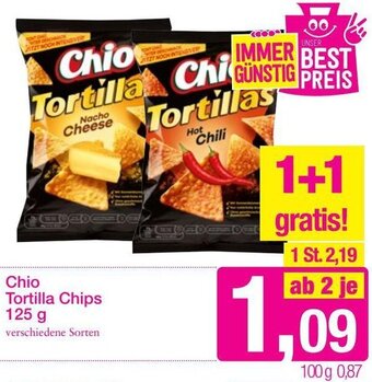 Sutterlüty Chio Tortilla Chips 125g Angebot