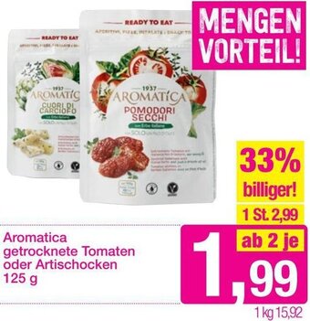 Sutterlüty Aromatica Getrocknete Tomaten oder Artischocken 125g Angebot
