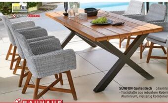 Bauhaus Gartentisch Angebot