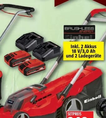 Bauhaus Akku-Rasenmäher GE-CM 36-37 Li Angebot
