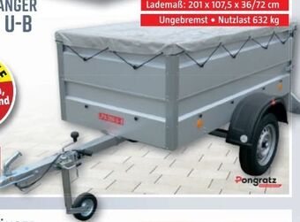 Bauhaus PKW-Anhänger LPA 206 U-B Angebot