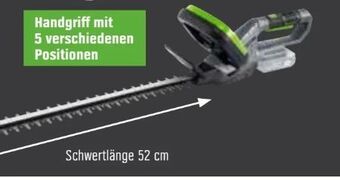 OBI Akku-Heckenschere 1 PowerSystem A-HS-20/52 Angebot