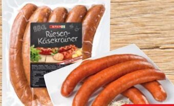 Eurospar Riesen Käsekrainer BBQ Angebot