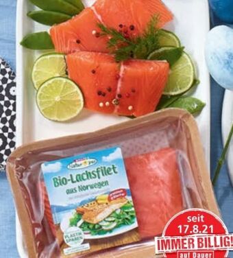 Spar Bio-Lachsfilet Angebot