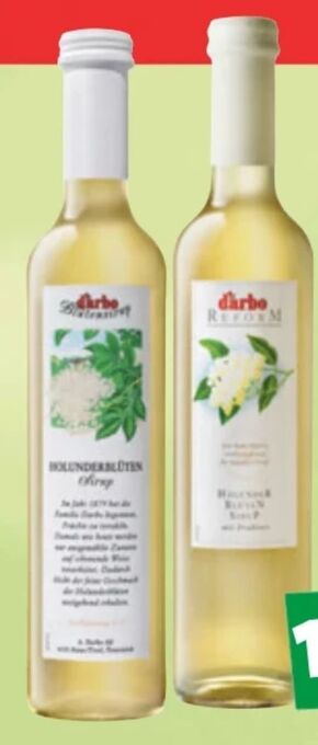 Spar Holunderblüten Sirup Angebot