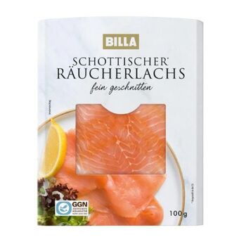 Billa Schottischer Räucherlachs Angebot