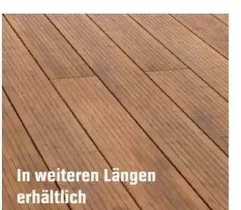 OBI Terrassendiele Dreamdeck Bambus Angebot
