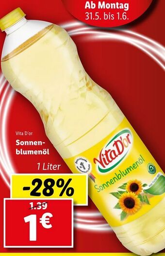 Lidl Sonnenblumenöl Angebot