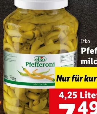 Lidl Pfefferoni Angebot