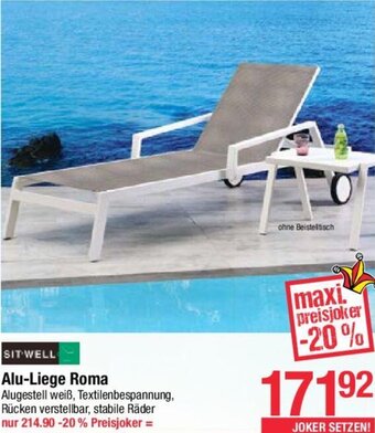 Maximarkt Alu-Liege Roma Angebot