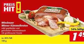Nah&Frisch Wiesbauer Wiener Kümmelbraten 100g Angebot