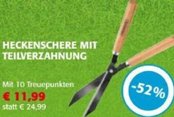 Nah&Frisch Heckenschere Mit Teilverzahnung Angebot